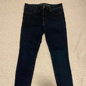 American Eagle dark wash jeggings